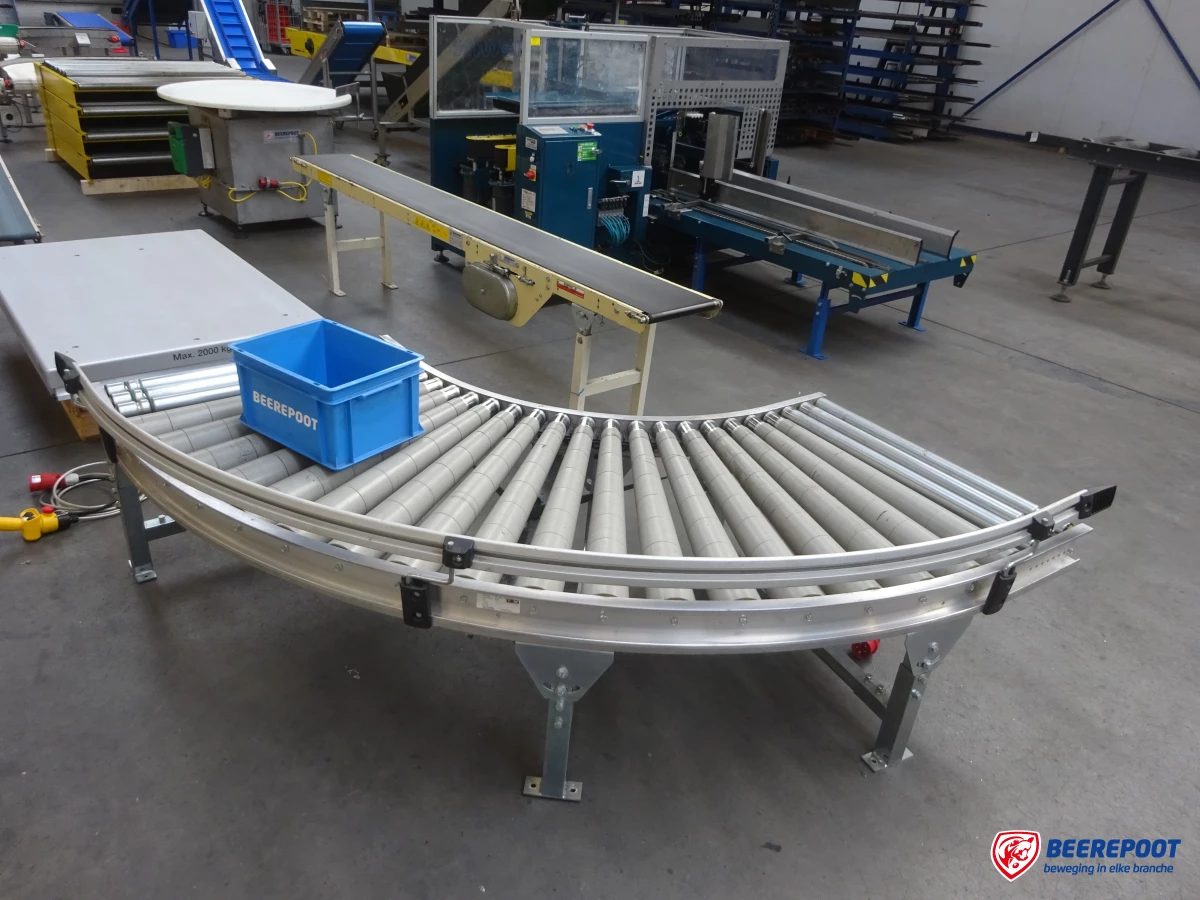 Rollenbaanbocht, drive